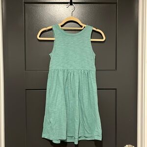 Girls Green Long Dress